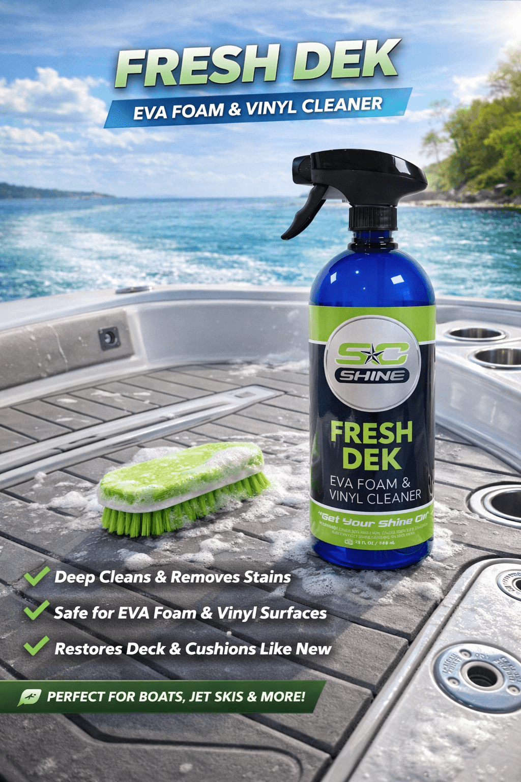Fresh Dek eva foam cleaner